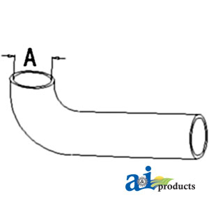 UCA21035   Upper Hose---Replaces A63727